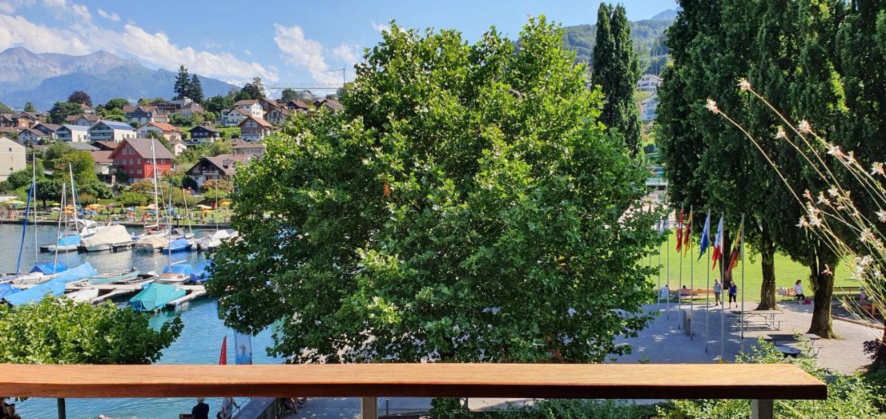 Ferienwohnung Ankerplatz Spiez Exteriér fotografie