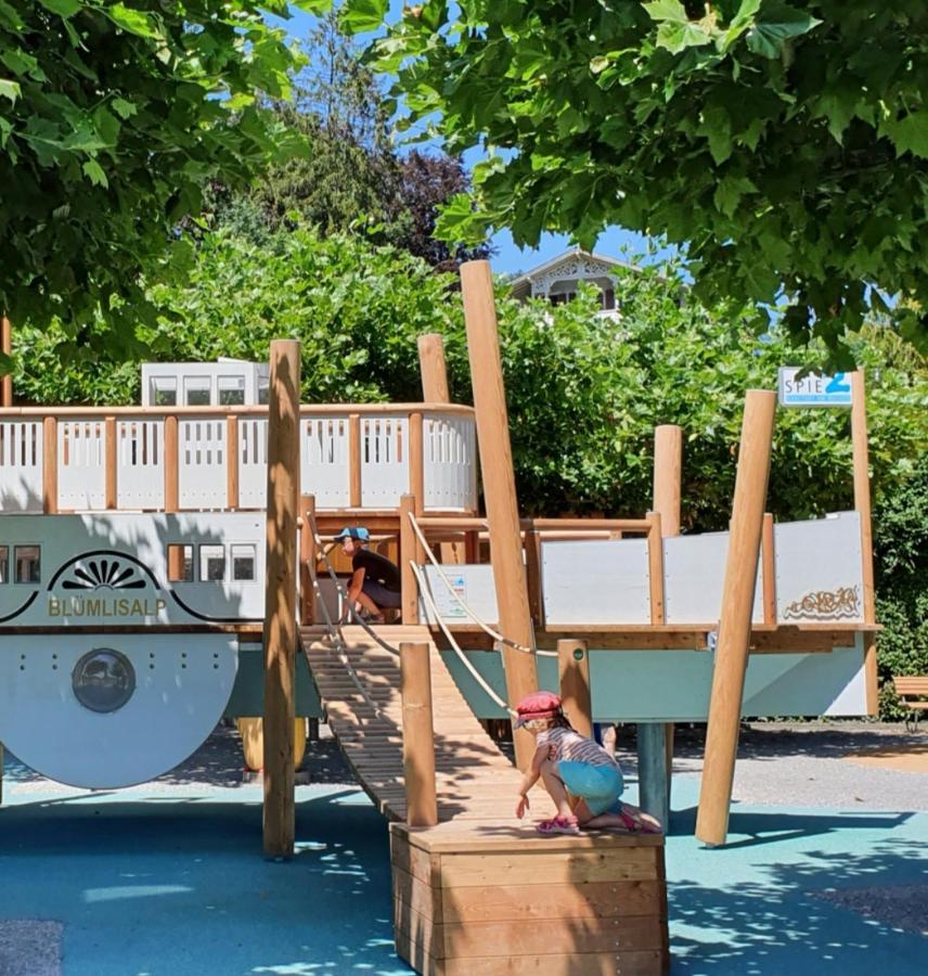 Ferienwohnung Ankerplatz Spiez Exteriér fotografie