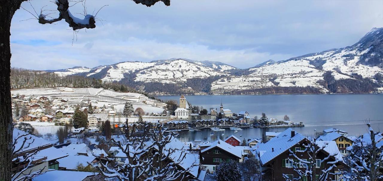 Ferienwohnung Ankerplatz Spiez Exteriér fotografie
