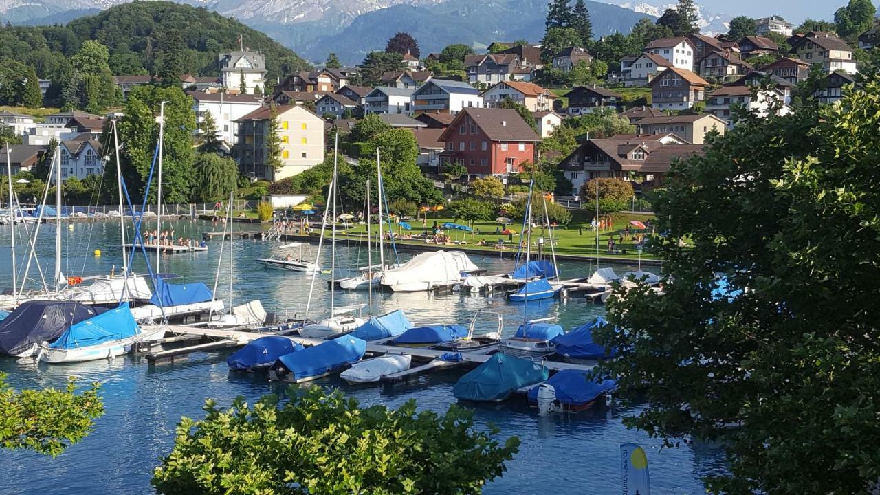 Ferienwohnung Ankerplatz Spiez Exteriér fotografie