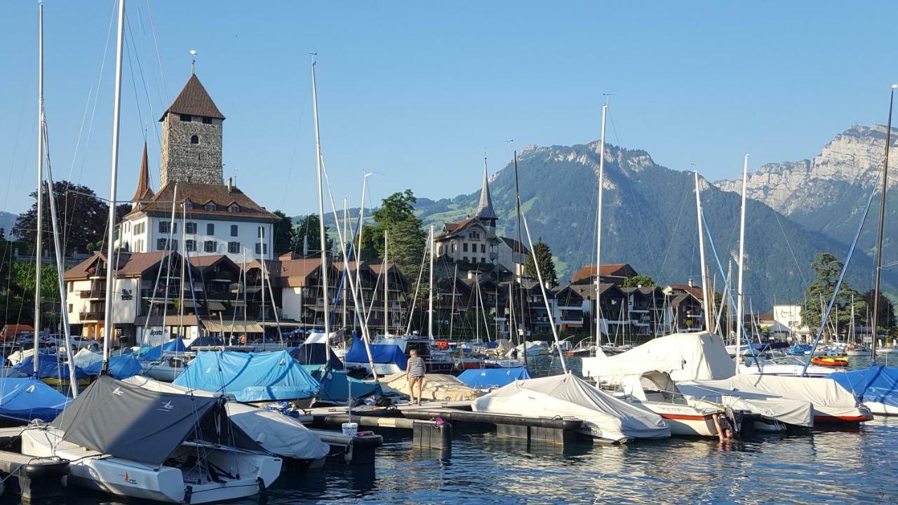 Ferienwohnung Ankerplatz Spiez Exteriér fotografie