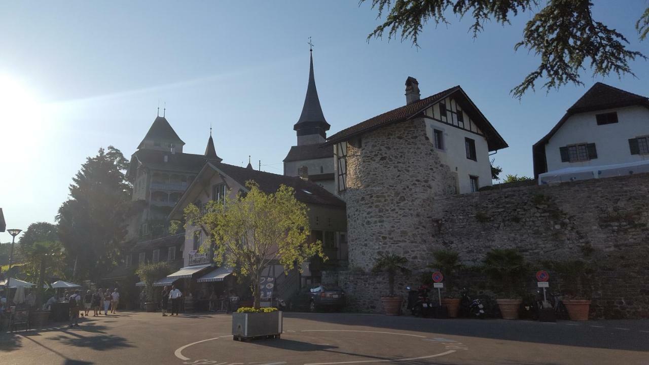 Ferienwohnung Ankerplatz Spiez Exteriér fotografie