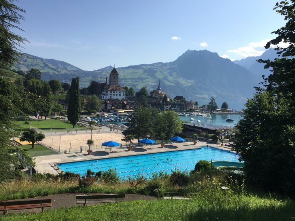 Ferienwohnung Ankerplatz Spiez Exteriér fotografie
